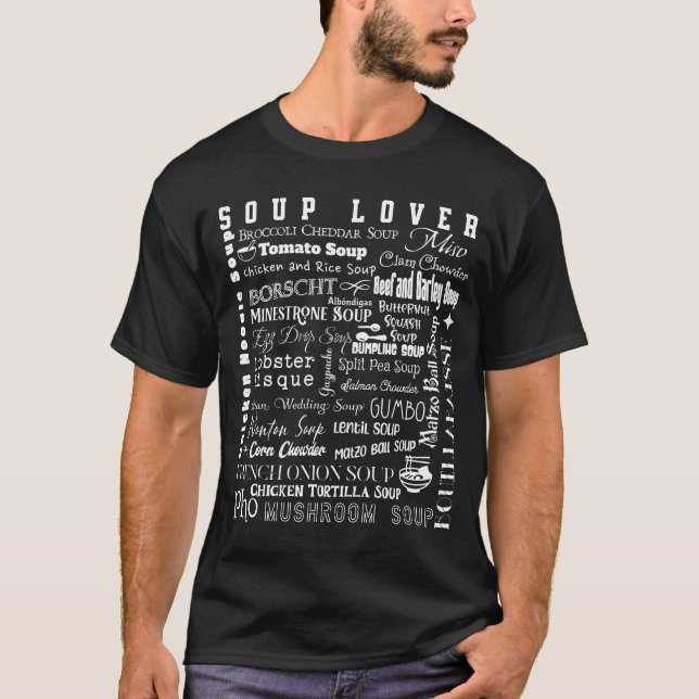 Camiseta Sopas De Pão-De-Sopa (Frente)
