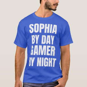 Camiseta Sophia By Day Gamer Por Noite
