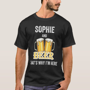 Camiseta Sophie e Beer, é por isso que estou aqui