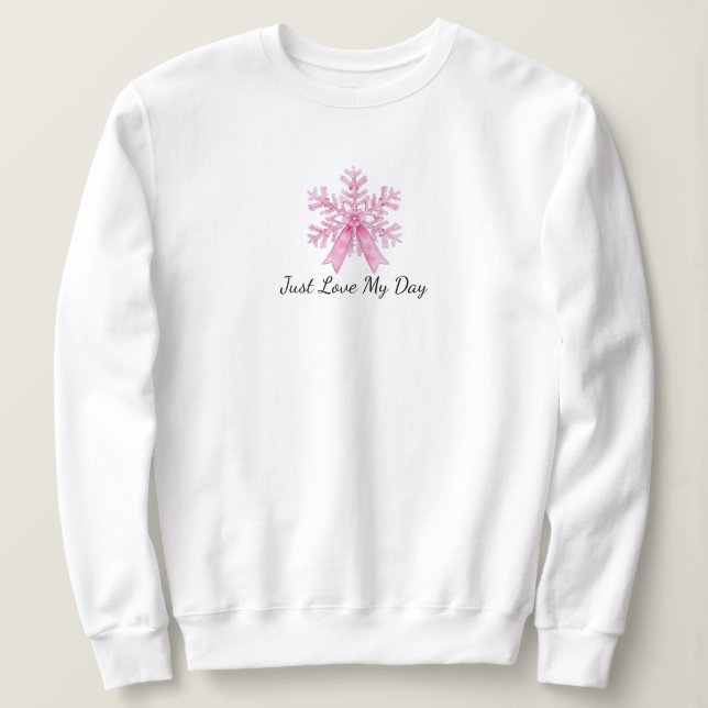 Camiseta Sophisticated Winter Shirt Women | Sweatshirt (Frente do Design)