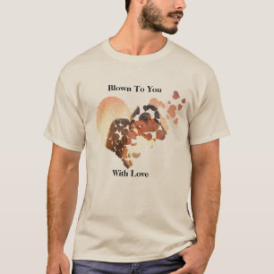 Camiseta Soprado Para Você Com Ama Foto De Foto De Frame De