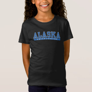 Camiseta soprado retrô clássico do Alaska Cheerhead