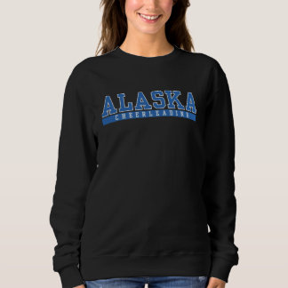 Camiseta soprado retrô clássico do Alaska Cheerhead