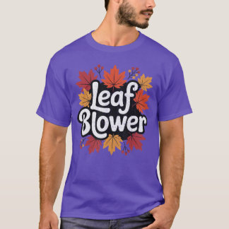 Camiseta Soprador de Folhas de Outono Espetacular