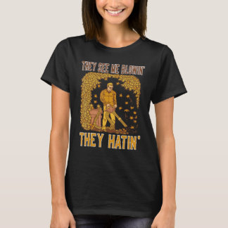 Camiseta Soprador de folhas  Eles me vêem soprando, eles od
