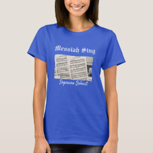 Camiseta Soprano Solista Canta Messias