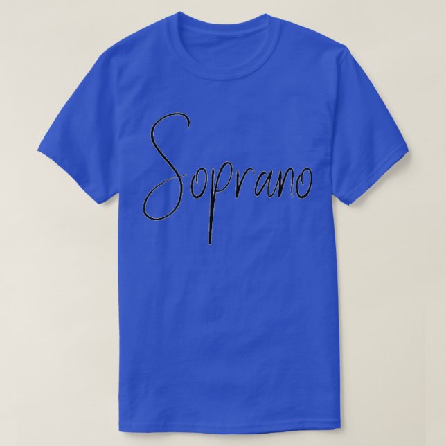 Camiseta Soprano Sticker (Frente do Design)