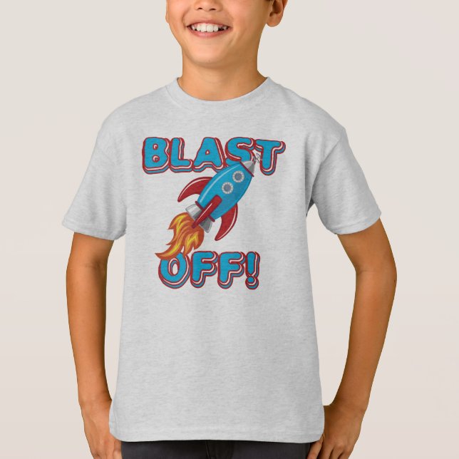 Camiseta Sopre fora o navio de Rocket (Frente)