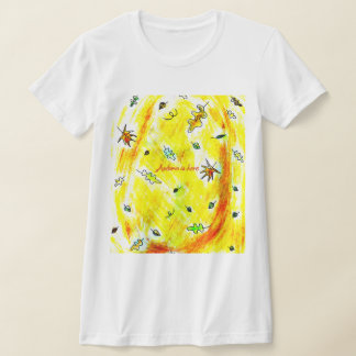 Camiseta Sopro de Outono (Coleção Autumn Treehouse)
