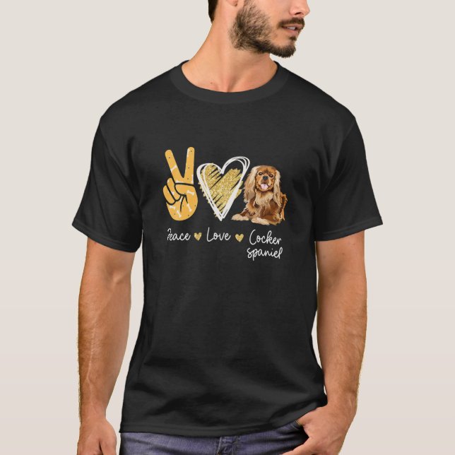 Camiseta Sopros de Cachorro de Choque de Paz (Frente)