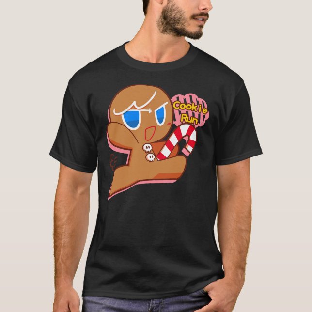Camiseta Sorbet Shark Cookie! Cookie Run Kingdom (Frente)