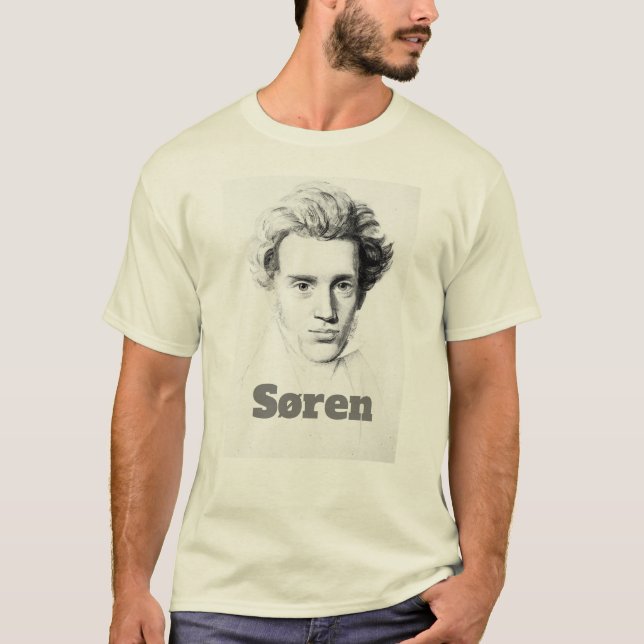 Camiseta Søren Kierkegaard (Frente)