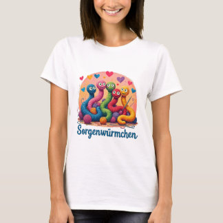 Camiseta Sorgenwürmchen - worms preocupantes