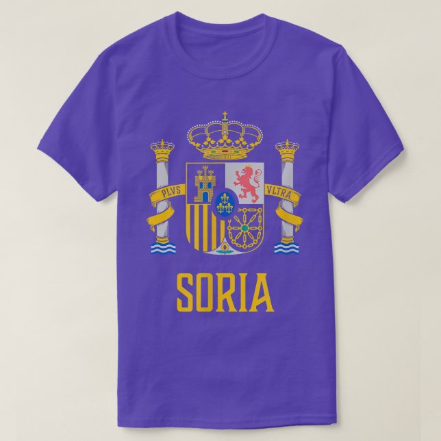 Camiseta Soria, Espanha - Espana Espanhola (Frente do Design)
