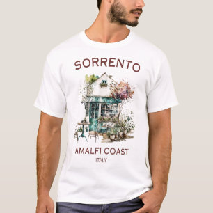 Camiseta Sorrento Amalfi Coast Itália Caf Viagem
