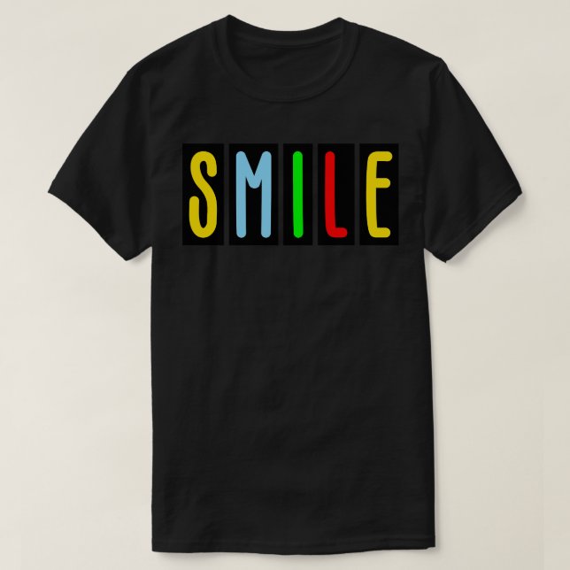 Camiseta Sorria (Frente do Design)