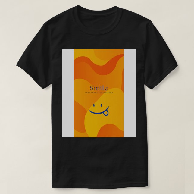 Camiseta Sorria 1 (Frente do Design)