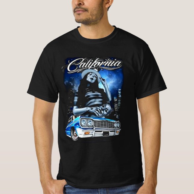 Camiseta Sorria Agora Chora Azul (Frente)