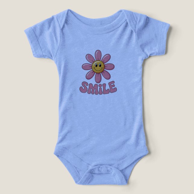 Camiseta Sorria Bebê (Design frontal)