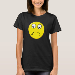 Camiseta Sorria Cara Triste Coração Triste Grim Mournento G