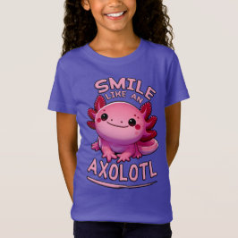 Camiseta Sorria Como uma Rapariga Axolotl