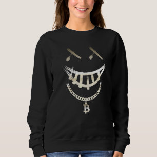 Camiseta Sorria Criptografia de Dinheiro da Cadeia de Bits