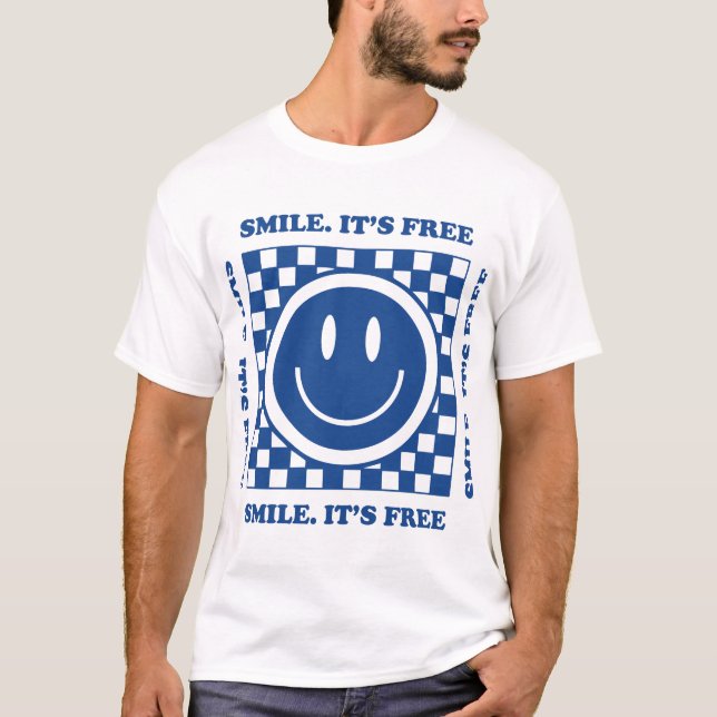 Camiseta Sorria É Grátis (Frente)