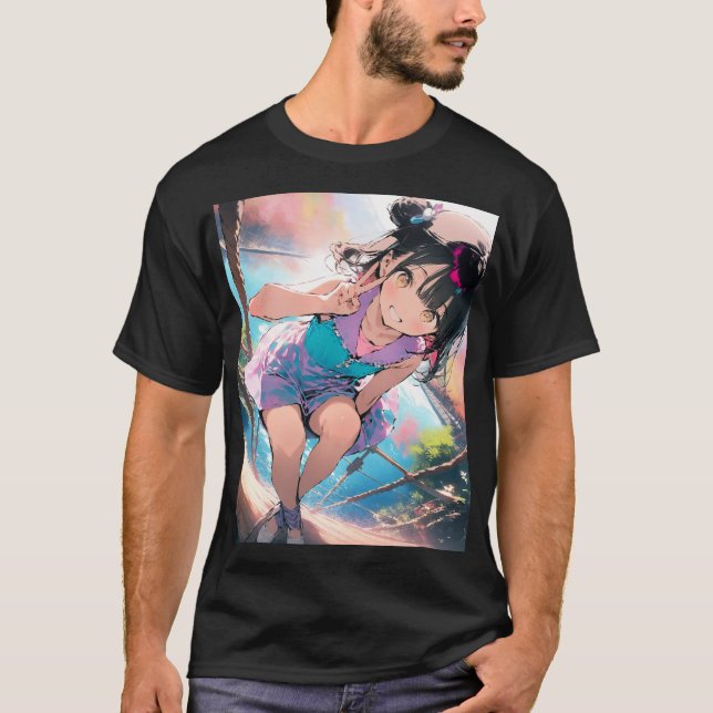 Camiseta Sorria na Ponte Sunlit (Frente)
