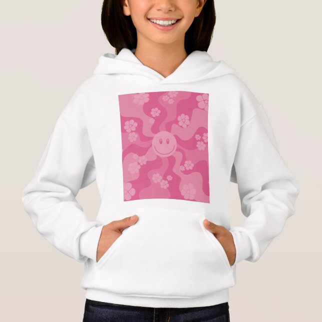 Camiseta Sorria - Rosa (Frente)