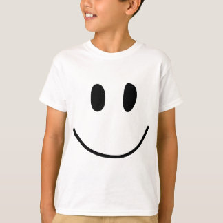 Camiseta Sorria Rosto Feliz Gráfico