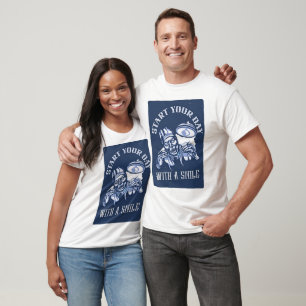 Camiseta Sorria... Se Você Atrever! Tee de Dentista Retroat