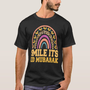 Camiseta Sorria Seu Eid Mubarak Muçulmano Eid Mubarak Islâm