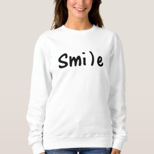 Camiseta Sorria Sorria Feliz Imagem de Palavras