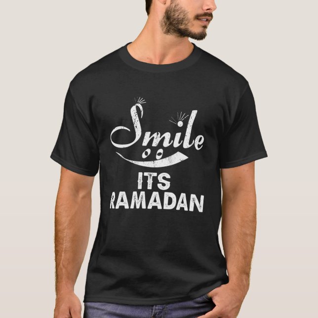 Camiseta Sorria Suas Ideias De Presente Ramadã Para O Islã  (Frente)