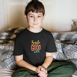 Camiseta Sorria Traga Boa Sorte