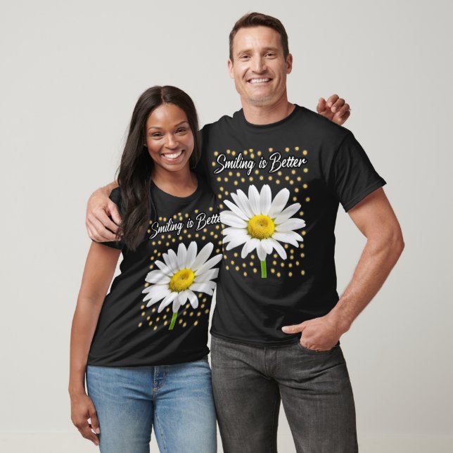 Camiseta Sorrir é melhor (Unissex)