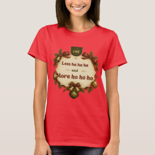 Camiseta Sorrir é ótimo, mas o Natal é ainda melhor