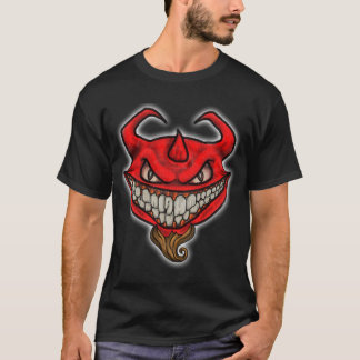 Camiseta Sorrir forçadamente diabólico