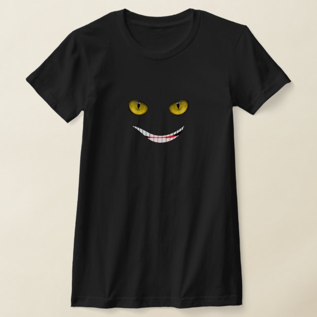 Camiseta Sorriso Amarelo de Cheshire (Postura )