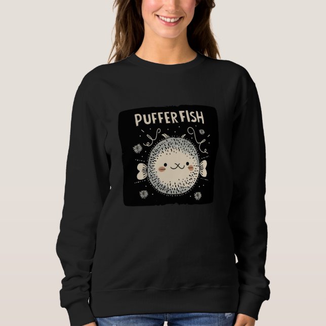 Camiseta Sorriso - Costume de Pufferfish (Frente)