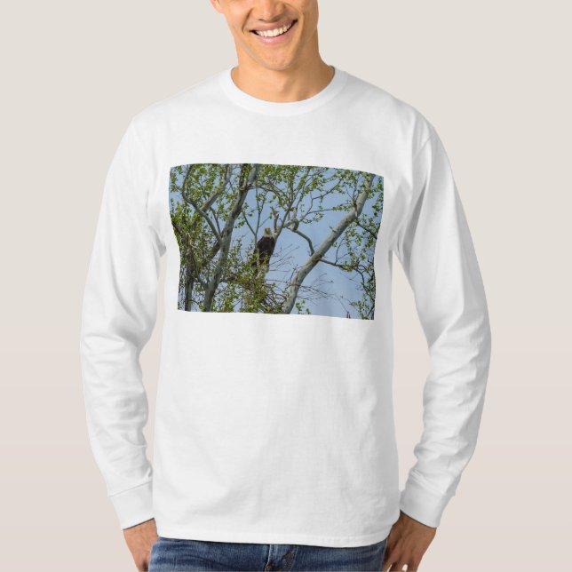 Camiseta Sorriso da águia careca (Frente)