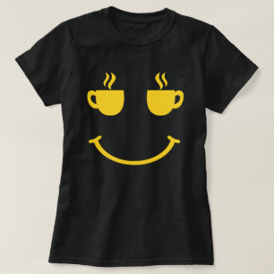 Camiseta Sorriso da Taça do Café