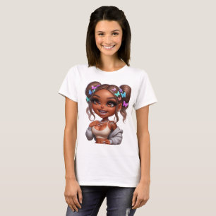 CAMISETA SORRISO DE BONECA CHIBI