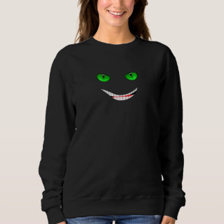 Camiseta Sorriso de Cheshire Verde