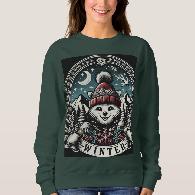Camiseta Sorriso de inverno (Frente)