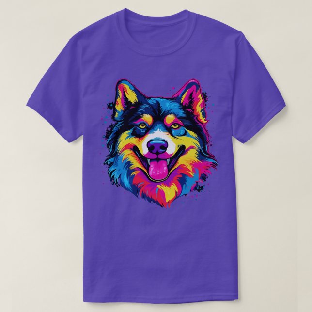 Camiseta Sorriso de Rouco do Alasca (Frente do Design)