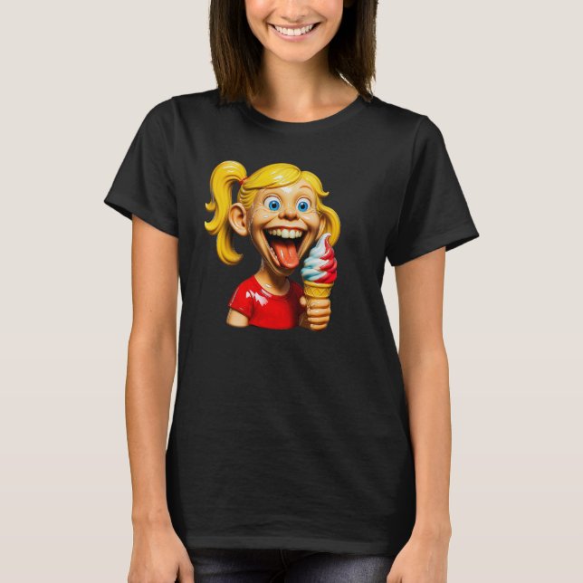Camiseta Sorriso de Sorvete (Frente)