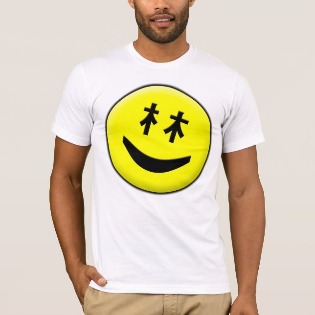 Camiseta sorriso do 林 (Ling) (Frente)