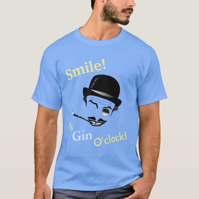Camiseta Sorriso! É hora da gim! (Frente)