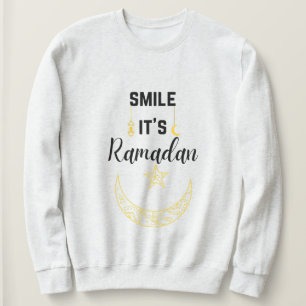 Camiseta sorriso é ramadan kareem islam para muçulmano